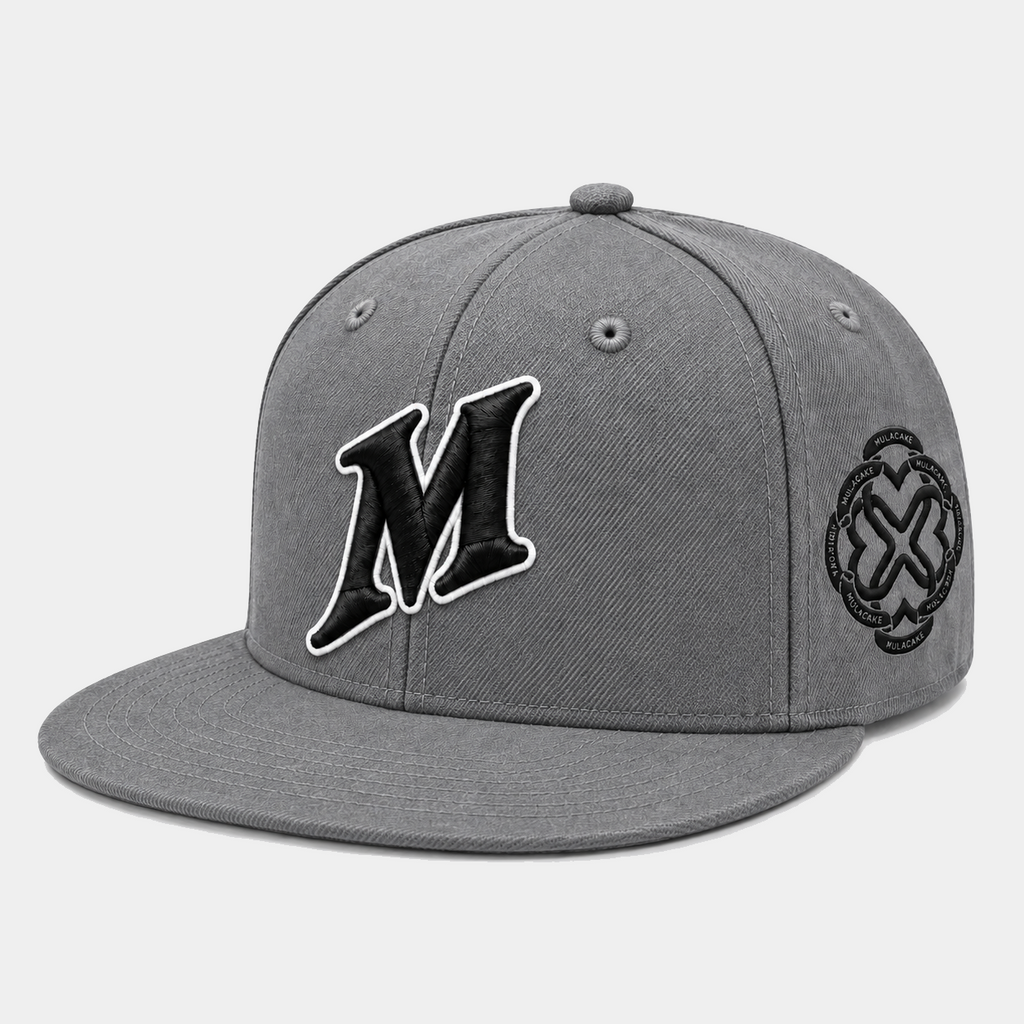 MULACAKE FITTED CAP - GREY