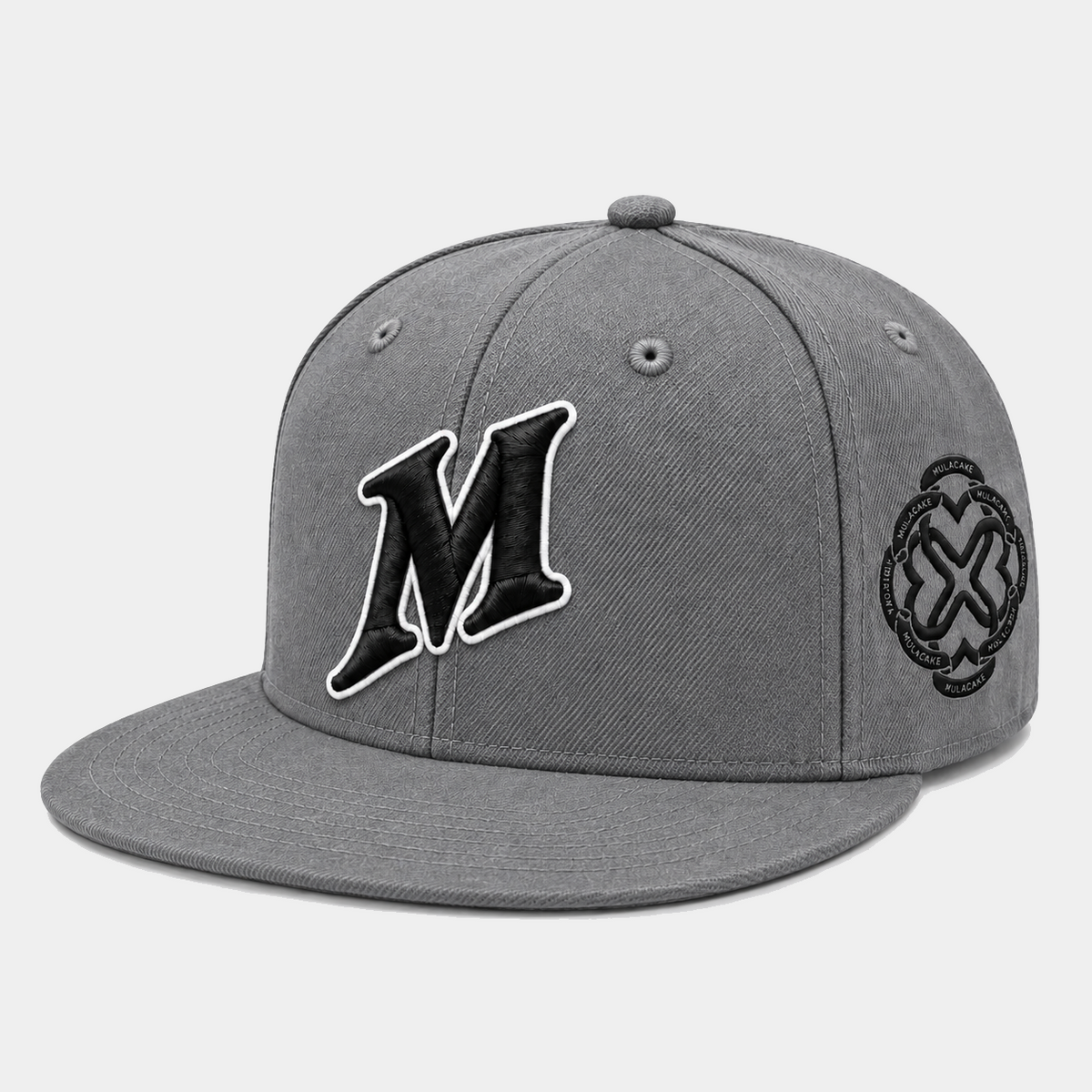 MULACAKE FITTED CAP - GREY