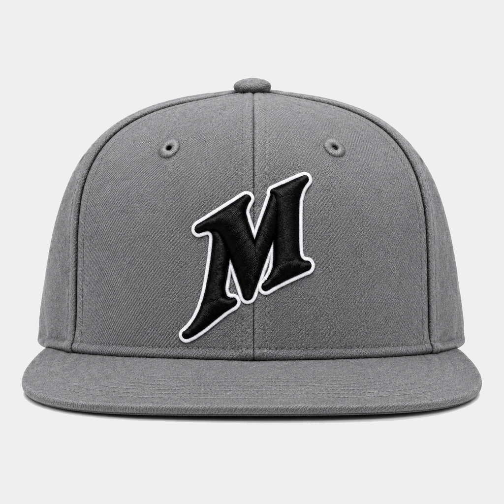 MULACAKE FITTED CAP - GREY