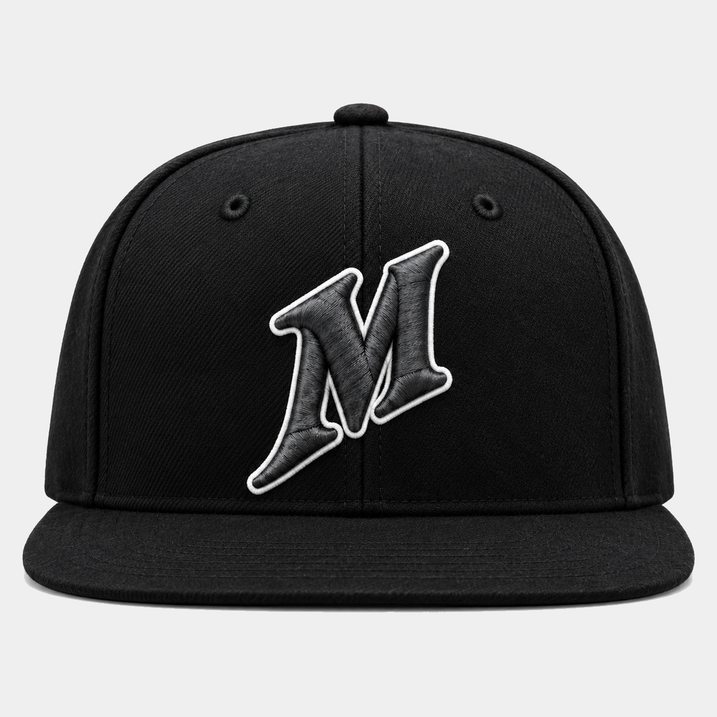 MULACAKE FITTED CAP - BLACK