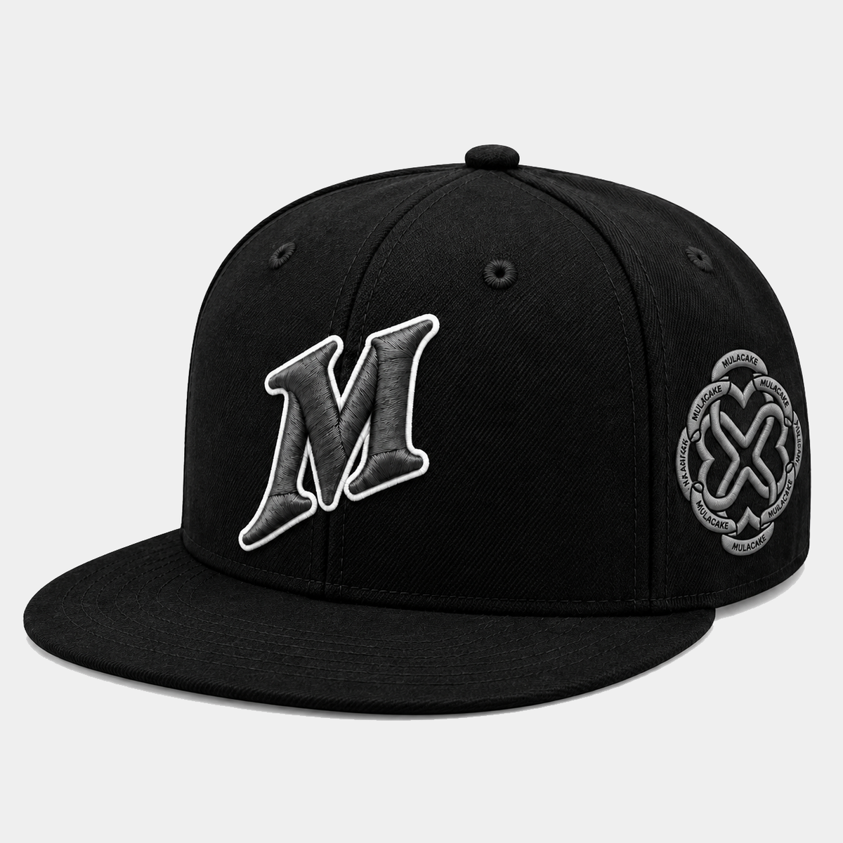 MULACAKE FITTED CAP - BLACK
