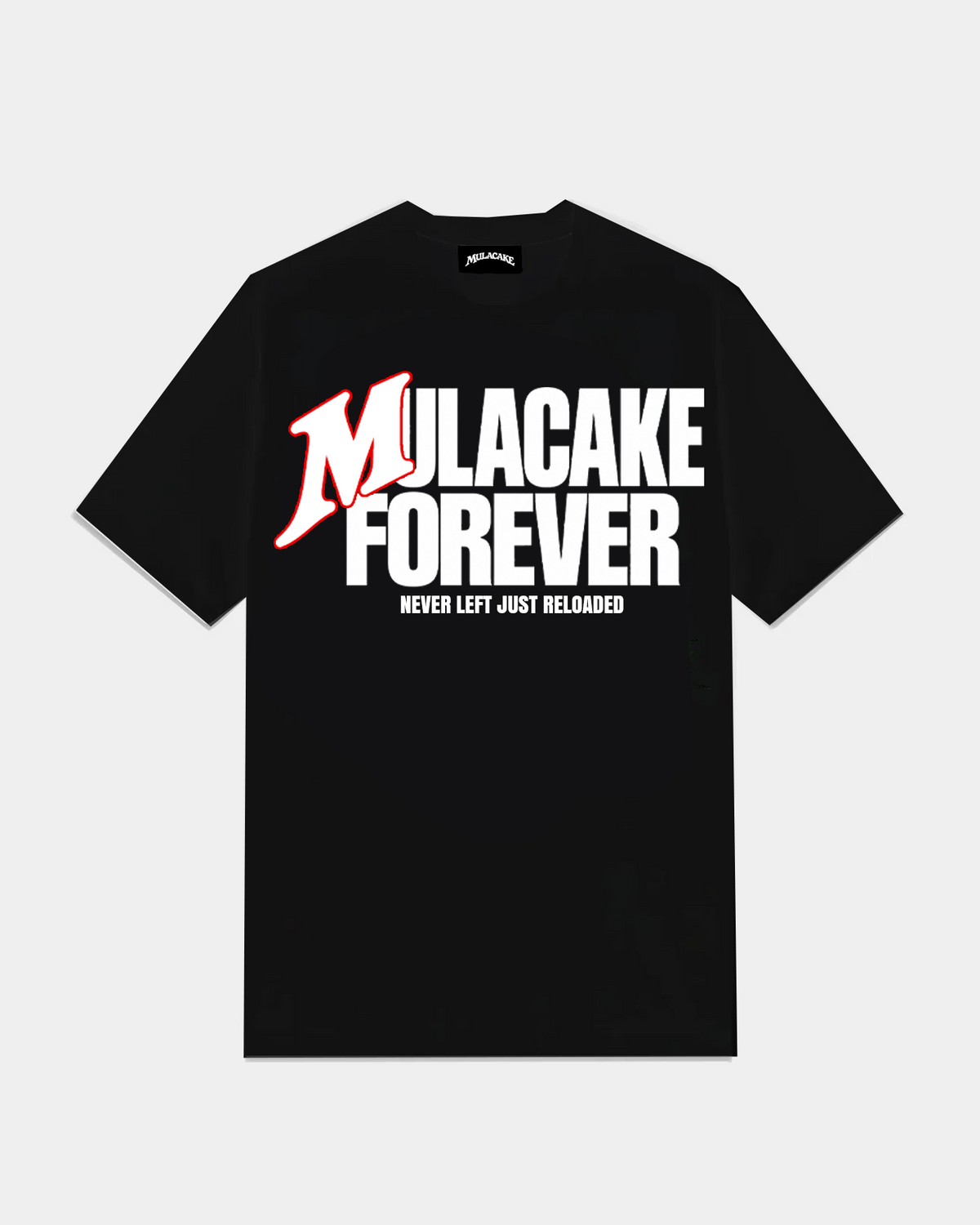 MULA CAKE FOREVER TEE - BLACK